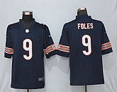 Nike Chicago Bears 9 Foles Blue Vapor Untouchable Limited Jersey,baseball caps,new era cap wholesale,wholesale hats